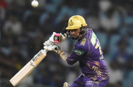 Kolkata Knight Riders' Sunil Narine played another blistering innings on Sunday