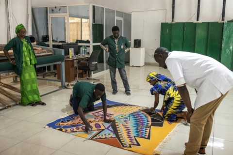 Tapestry production in Thies was a flagship cultural policy of Senegal's first president