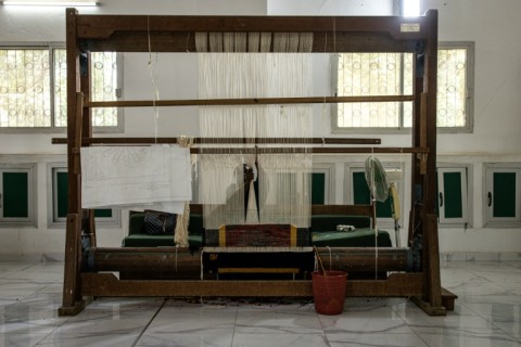 The establishment now also produces prayer rugs, batik and ceramics